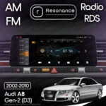 Магнітола Audi A8 2 (D3/4E) S8 A8L (2002-2010) Resonance X20 PRO 4/64 12.3" 2K QLED (BMW Style) - Зображення 10
