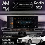 Магнітола Audi A8 3 (D4/4H) S8 A8L (2009-2017) Resonance X20 PRO 4/64 12.3" 2K QLED (Audi Style) - Зображення 10
